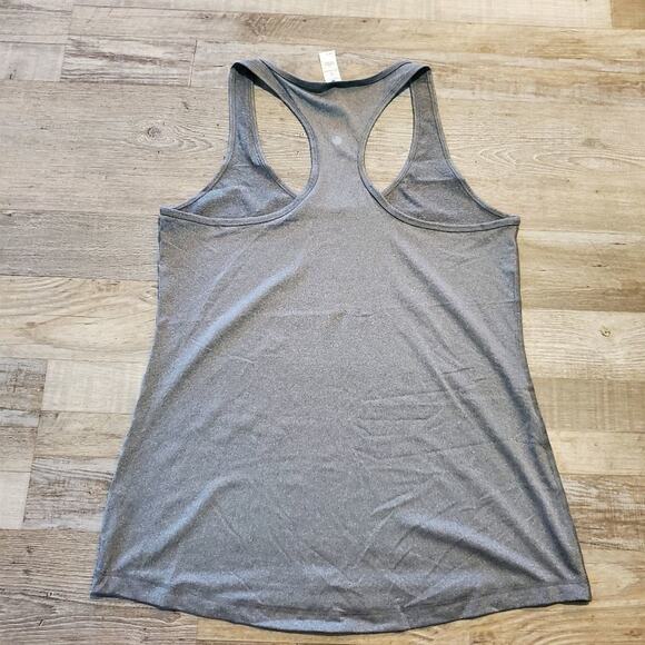 Yogalicious large gray womens athletic tank - Picture 3 of 8